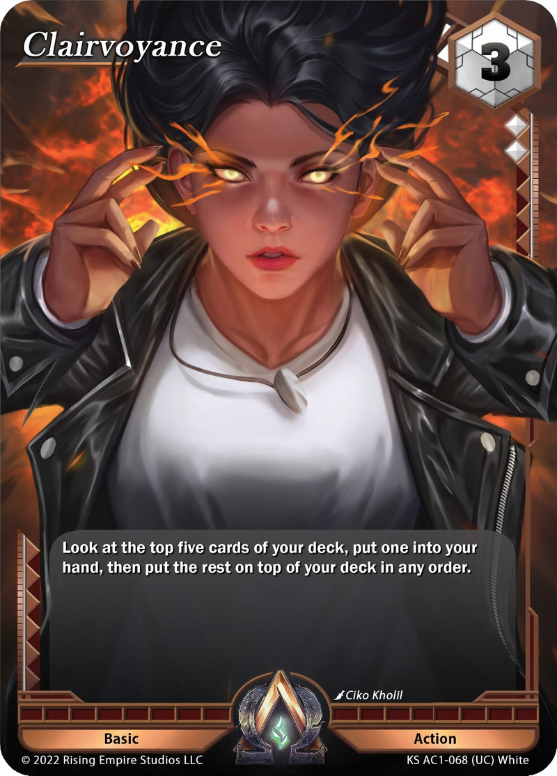 Image for Clairvoyance (The Awakening (Kickstarter)) (KS AC1-068) - Alpha Clash