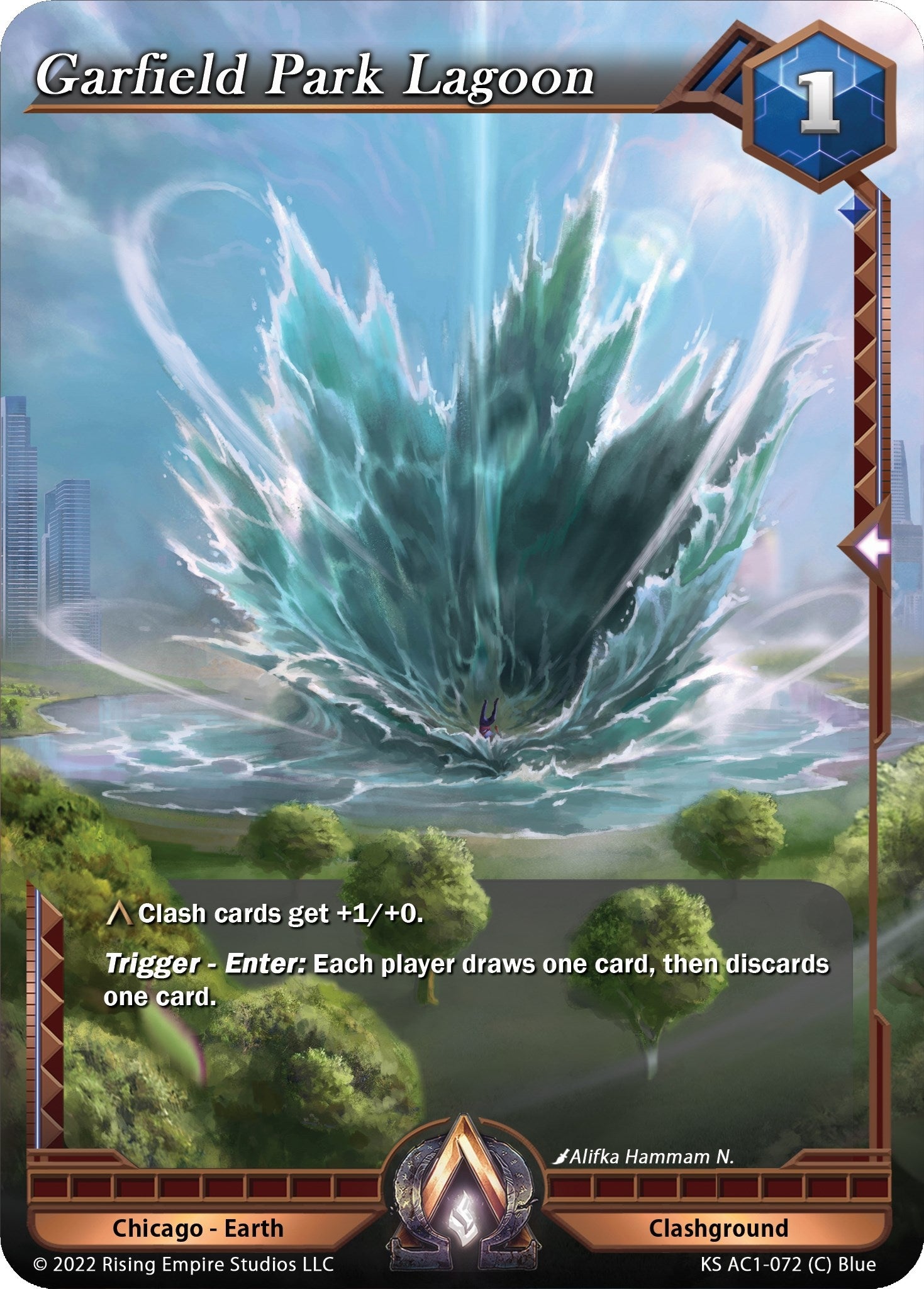 Image for Garfield Park Lagoon (The Awakening (Kickstarter)) (KS AC1-072) - Alpha Clash