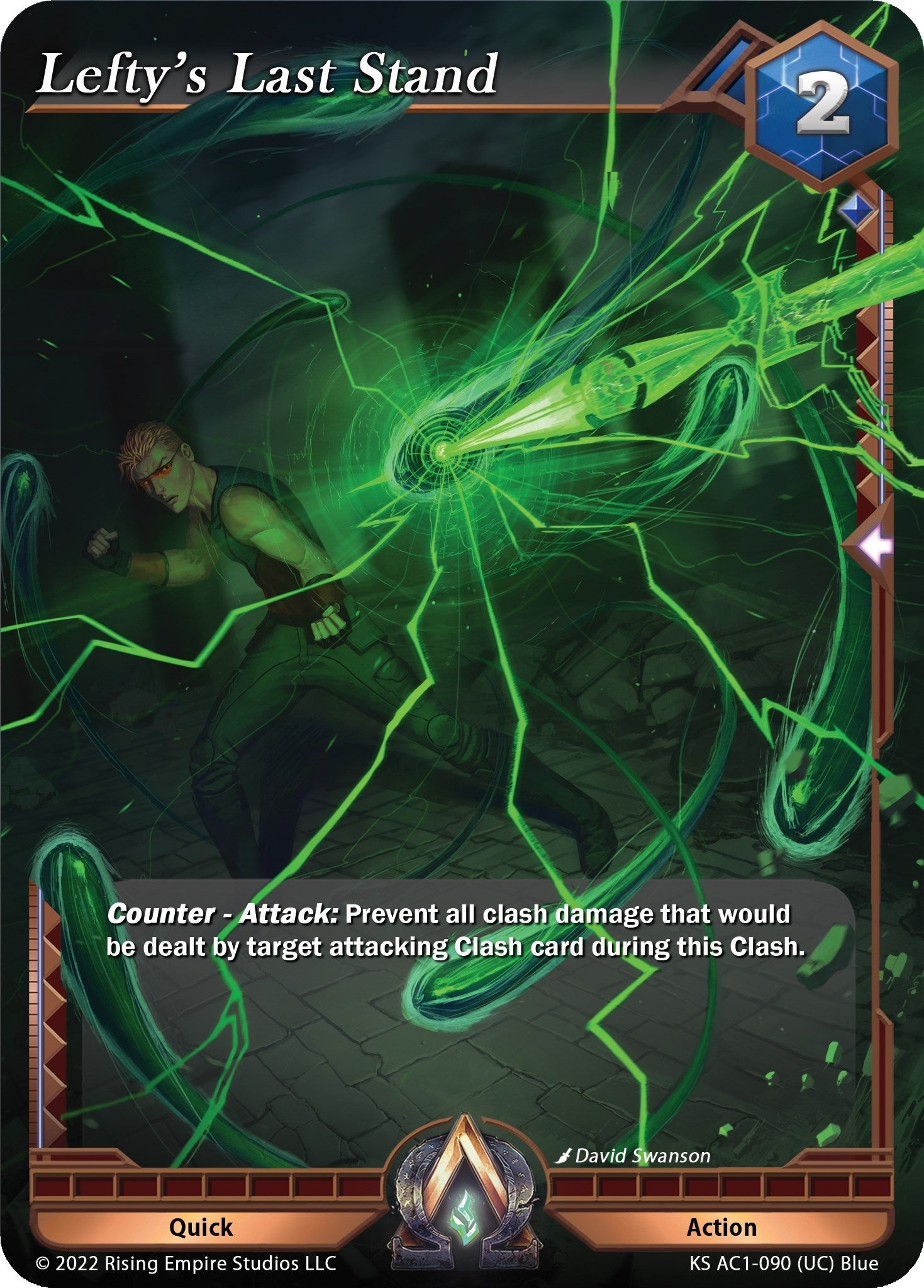 Image for Lefty's Last Stand (The Awakening (Kickstarter)) (KS AC1-090) - Alpha Clash