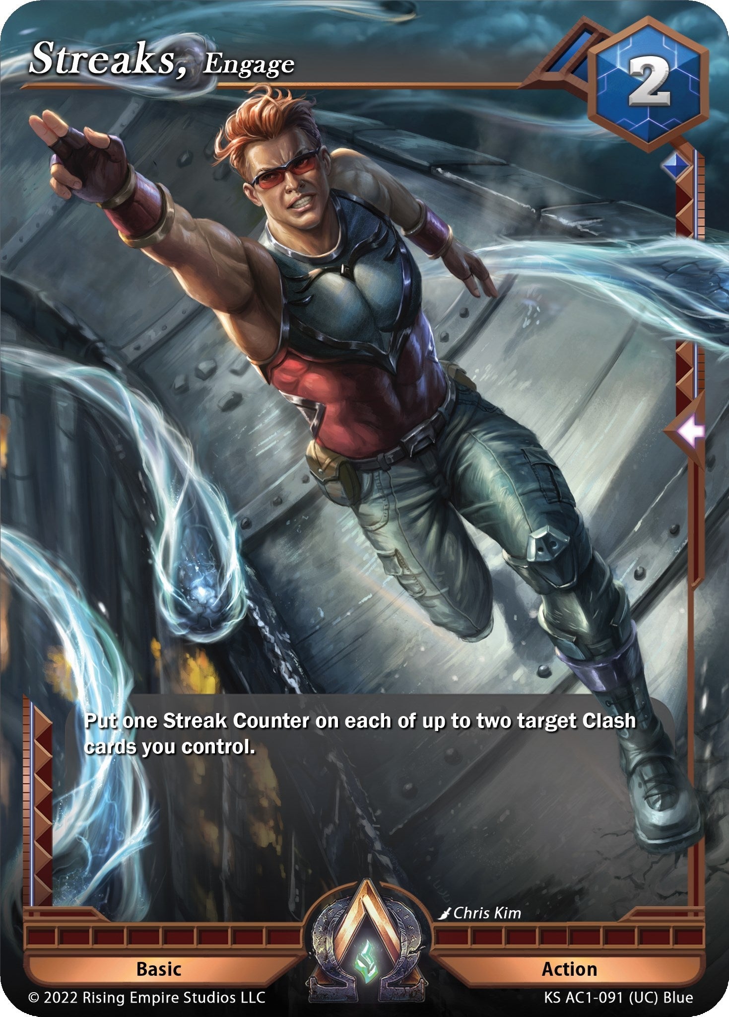 Image for Streaks, Engage (The Awakening (Kickstarter)) (KS AC1-091) - Alpha Clash