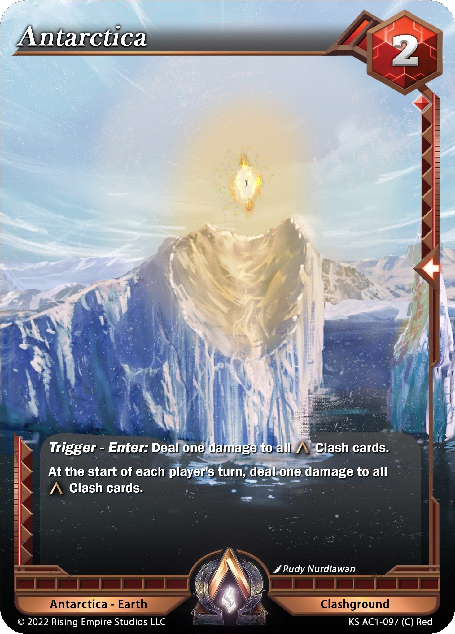 Image for Antarctica (The Awakening (Kickstarter)) (KS AC1-097) - Alpha Clash