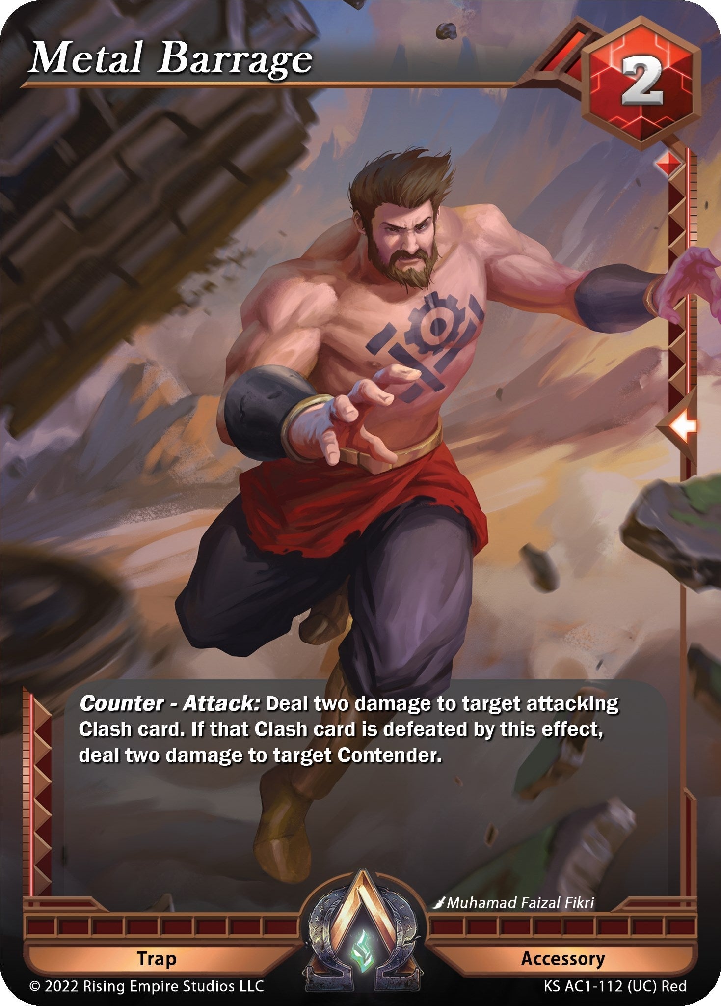 Image for Metal Barrage (The Awakening (Kickstarter)) (KS AC1-112) - Alpha Clash