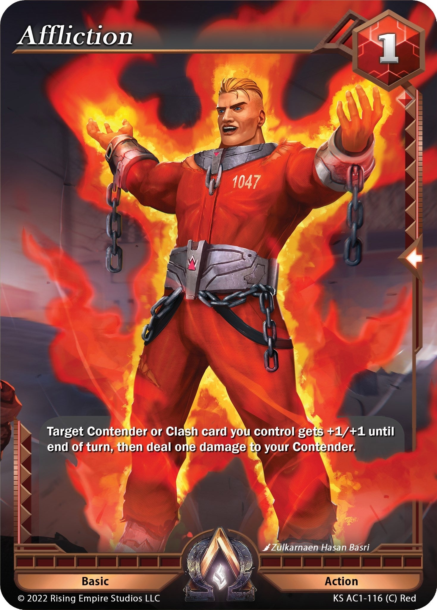 Image for Affliction (The Awakening (Kickstarter)) (KS AC1-116) - Alpha Clash