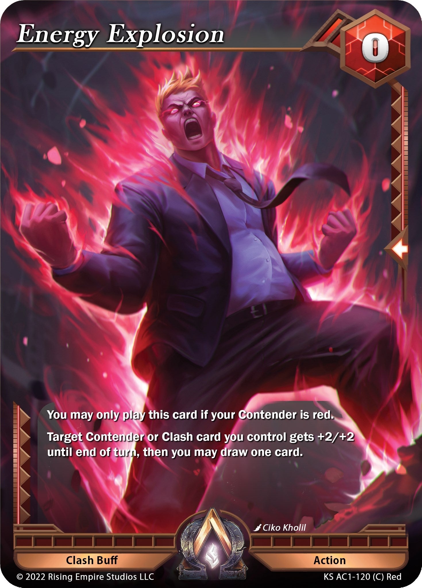 Image for Energy Explosion (The Awakening (Kickstarter)) (KS AC1-120) - Alpha Clash