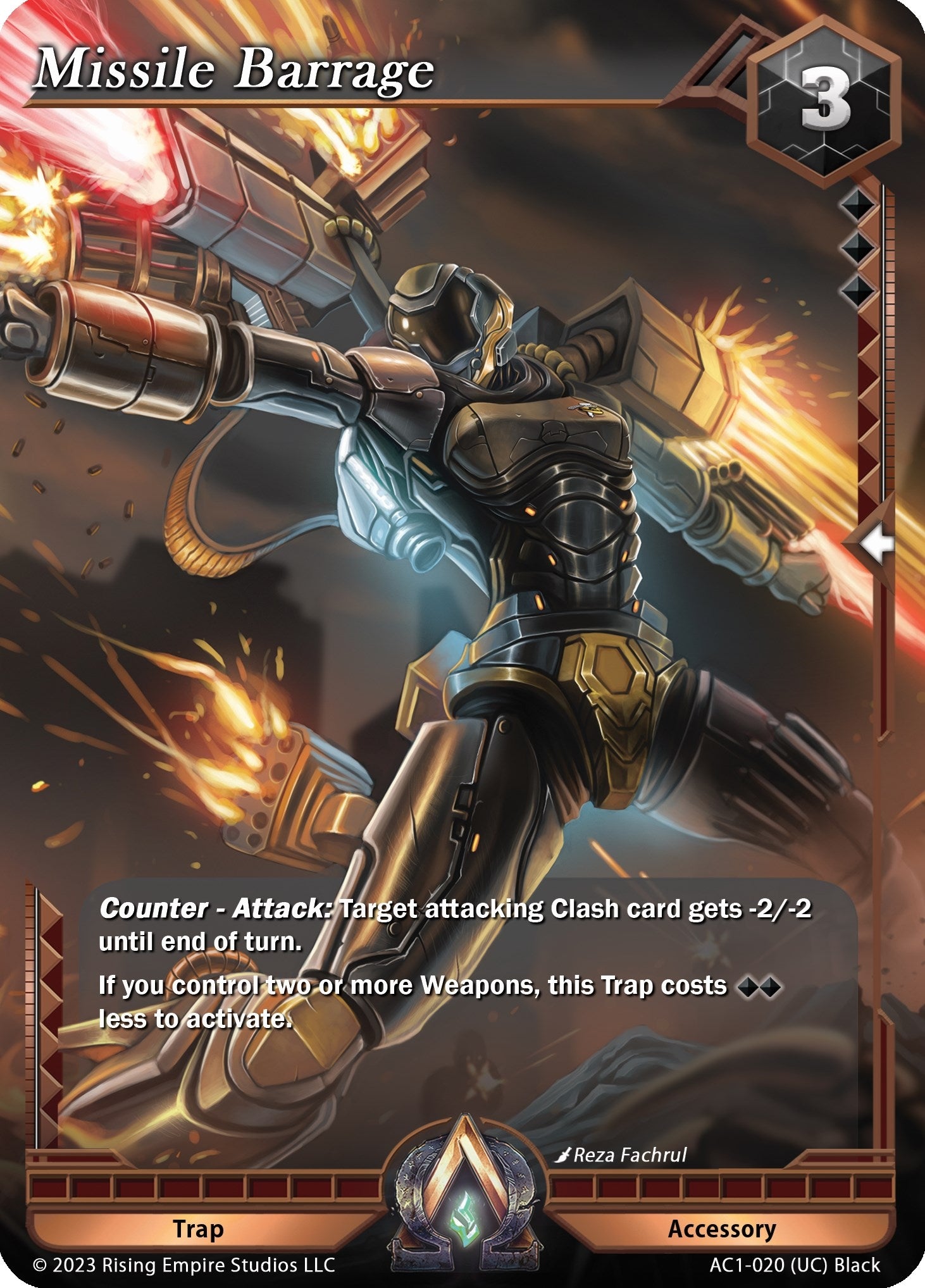 Image for Missile Barrage (The Awakening) (AC1-020) - Alpha Clash