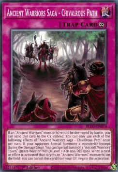 Ancient Warriors Saga - Chivalrous Path - Blazing Vortex (Common) [BLVO-074]