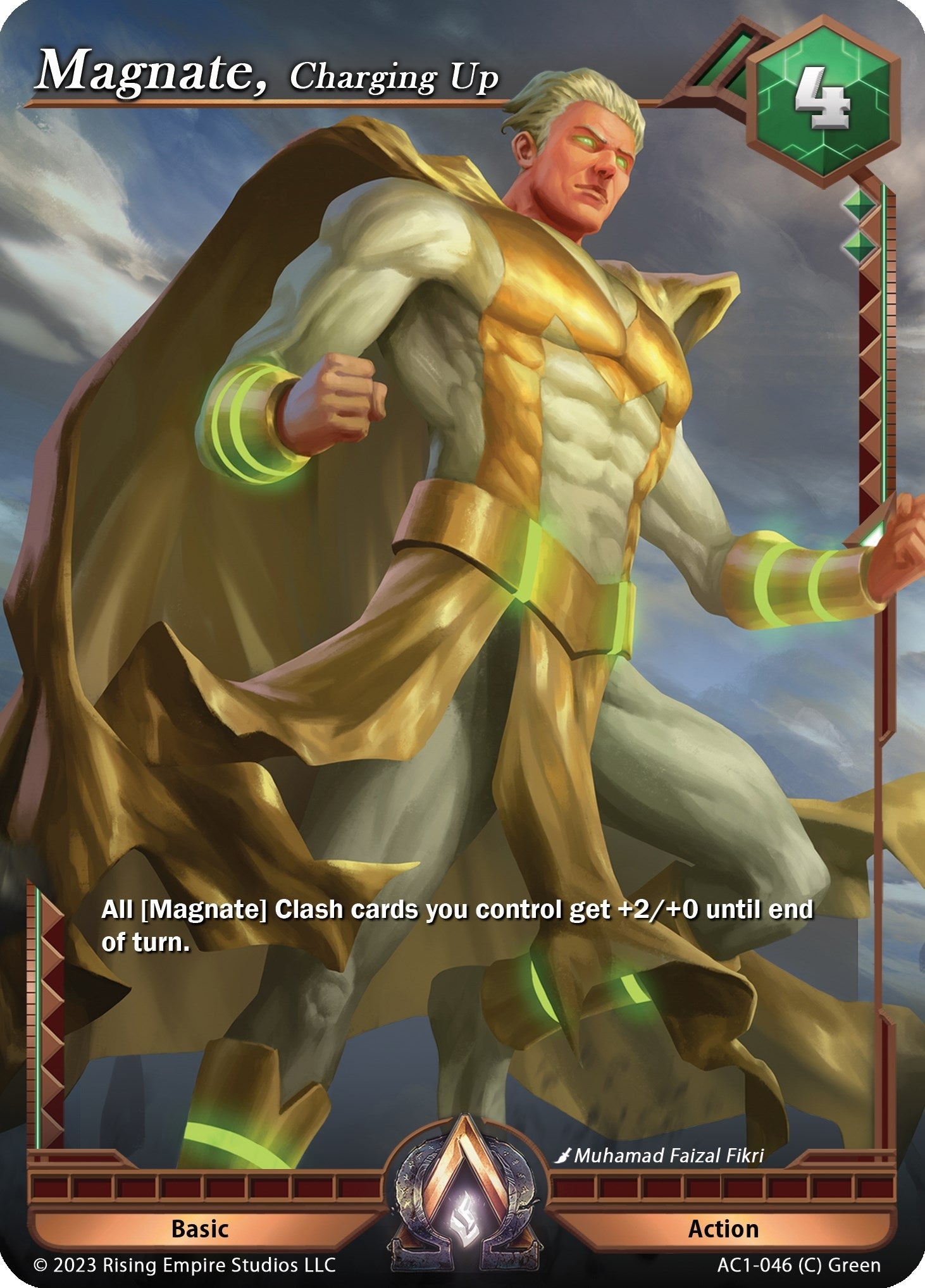 Image for Magnate, Charging Up (The Awakening) (AC1-046) - Alpha Clash