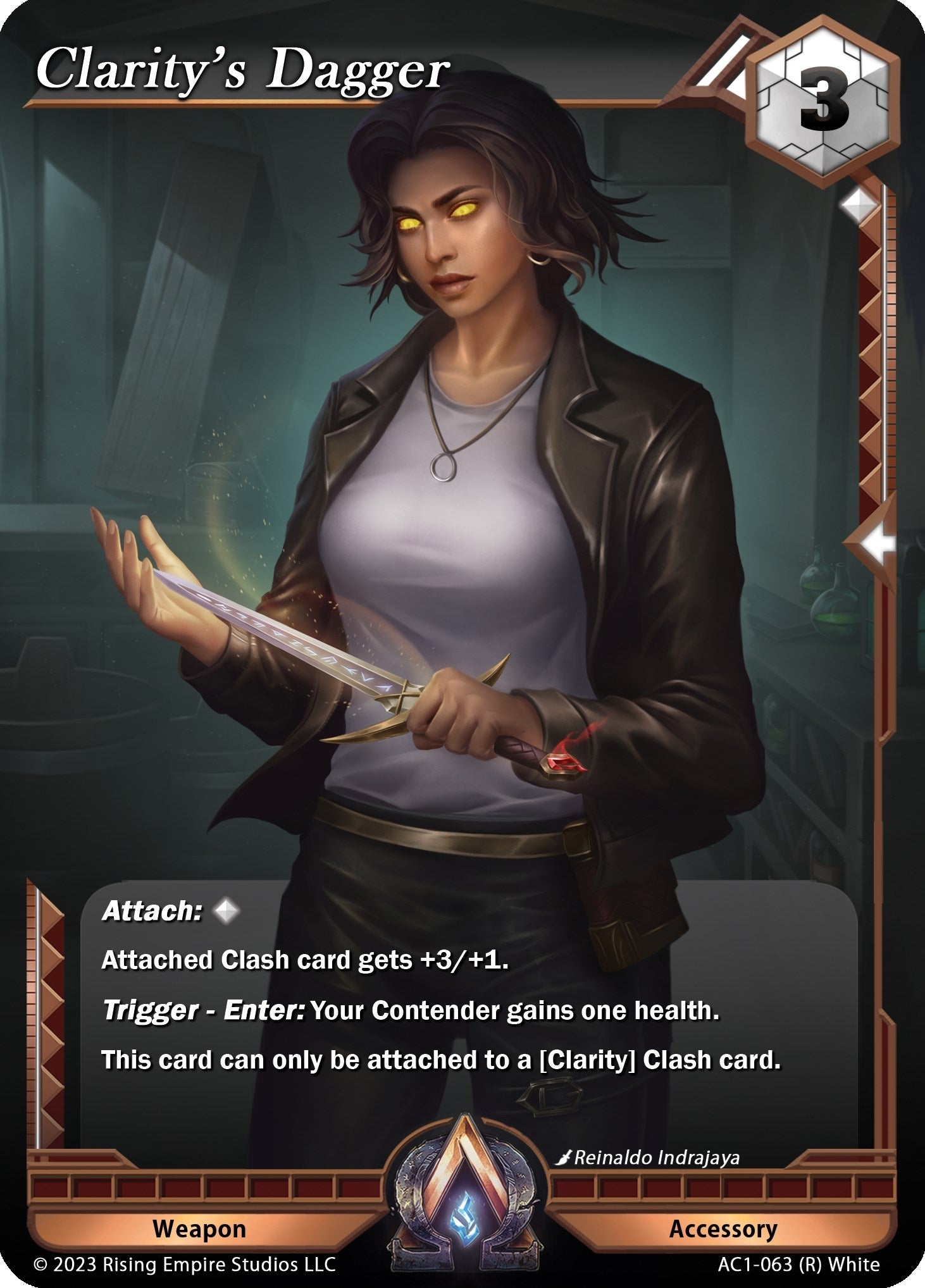 Image for Clarity's Dagger (The Awakening) (AC1-063) - Alpha Clash