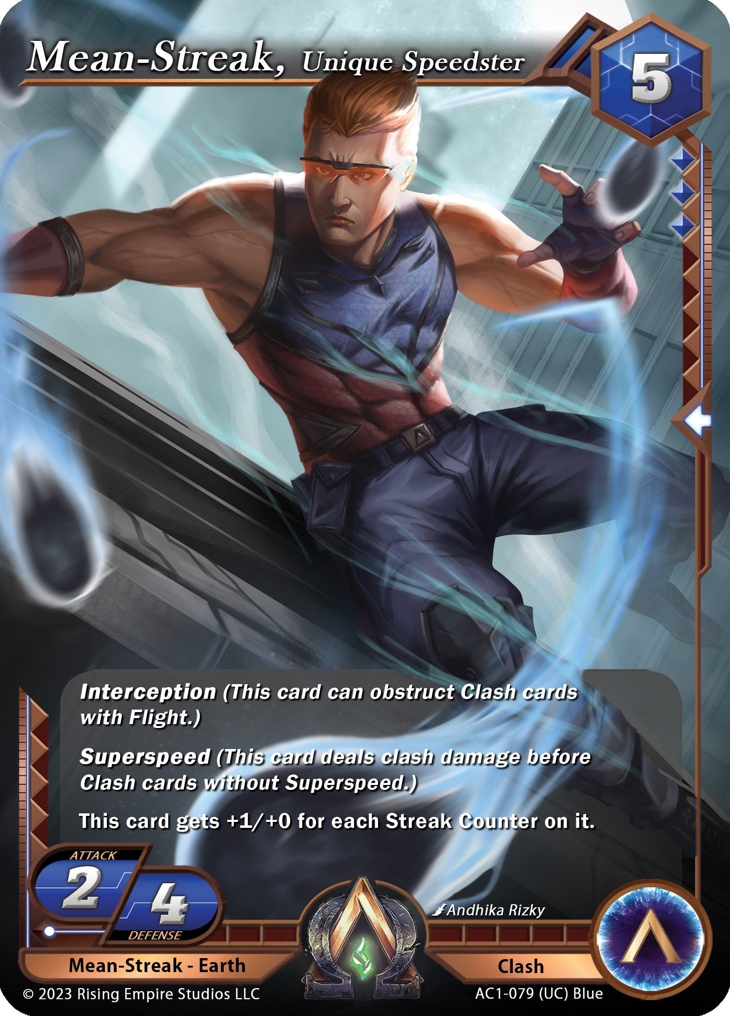 Image for Mean-Streak, Unique Speedster (The Awakening) (AC1-079) - Alpha Clash