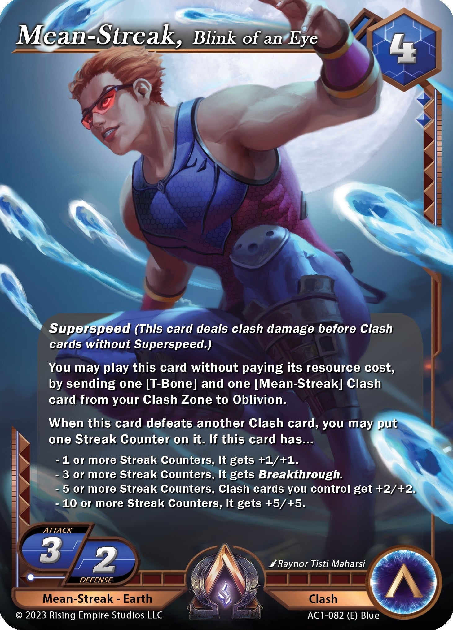 Image for Mean-Streak, Blink of an Eye (The Awakening) (AC1-082) - Alpha Clash