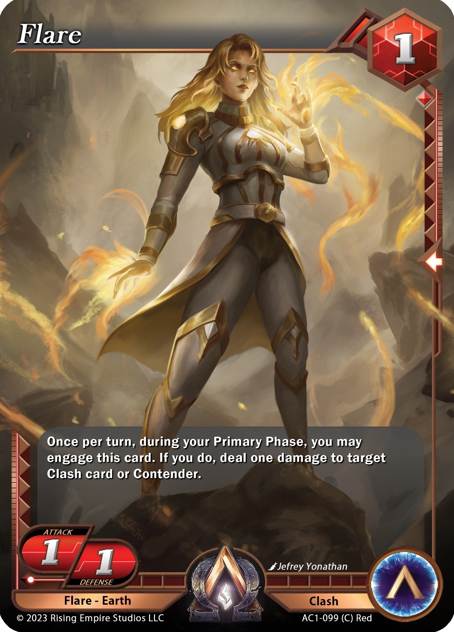 Image for Flare (The Awakening) (AC1-099) - Alpha Clash