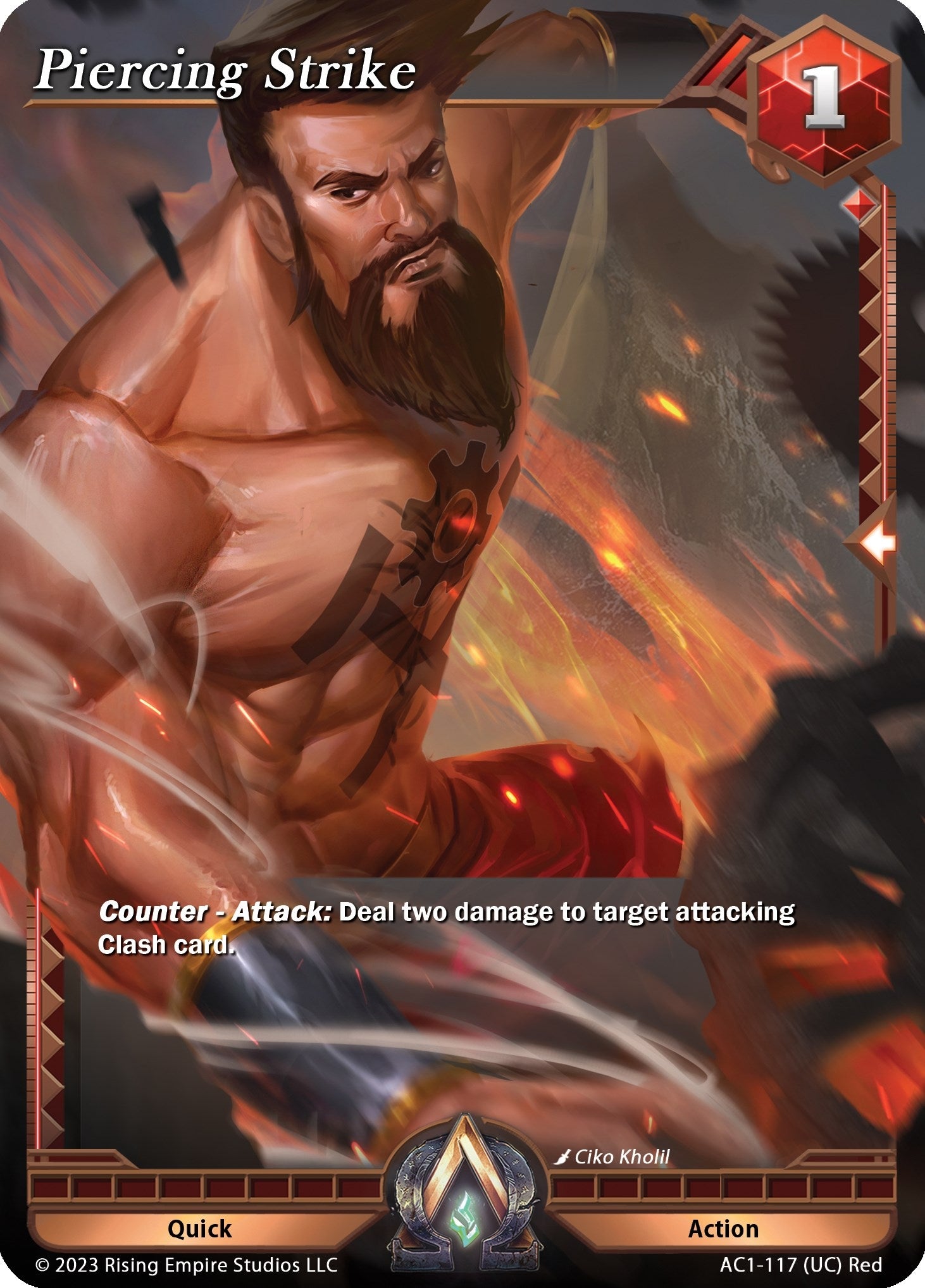 Image for Piercing Strike (The Awakening) (AC1-117) - Alpha Clash