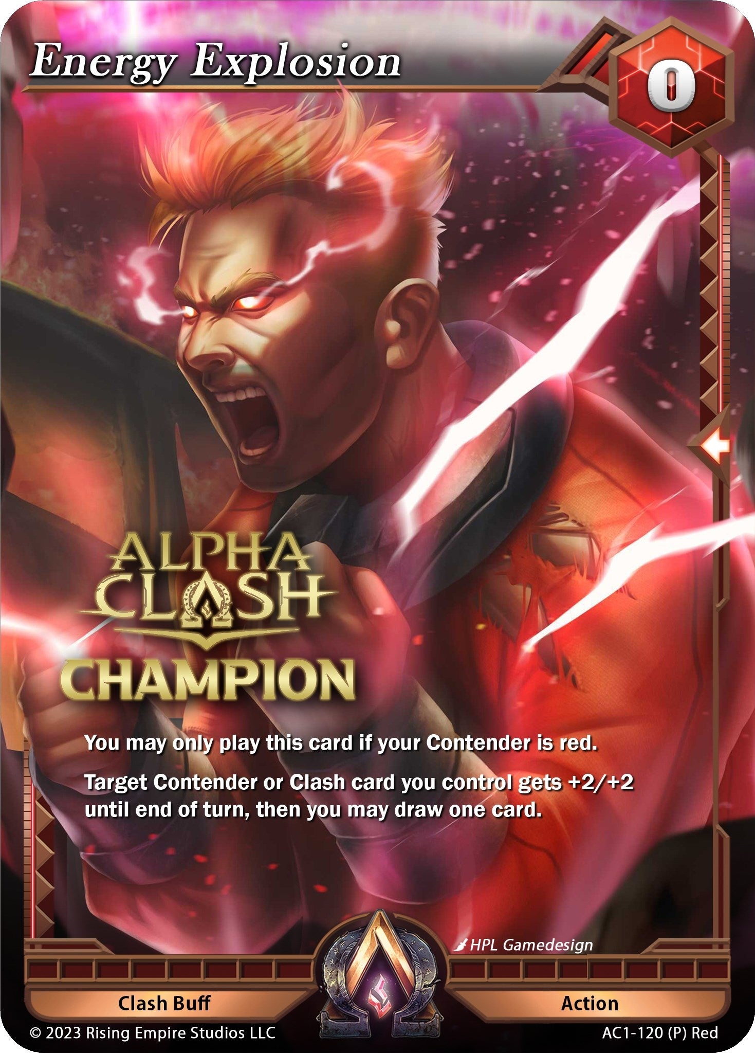 Image for Energy Explosion (Champion) (The Awakening) (AC1-120) - Alpha Clash