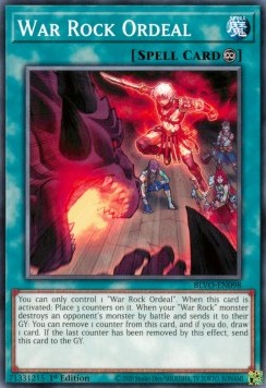 War Rock Ordeal - Blazing Vortex (Common) [BLVO-098]