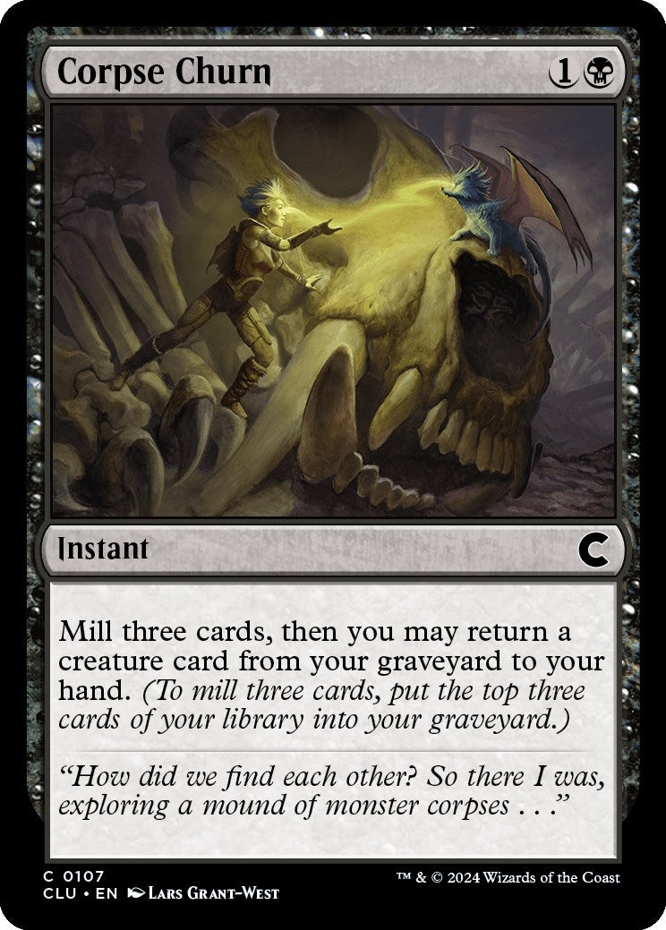 Image for Corpse Churn (Ravnica: Clue Edition) (107) - Magic: The Gathering