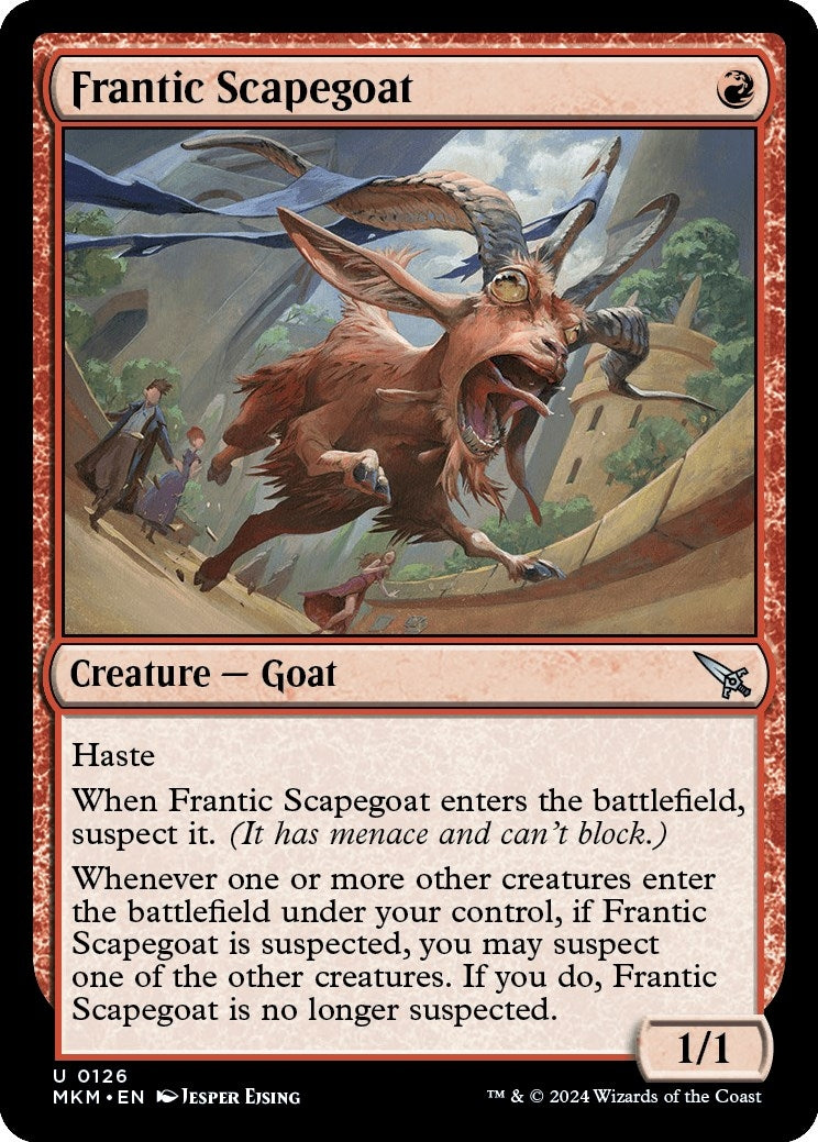 Image for Frantic Scapegoat (Murders at Karlov Manor) (126) - Magic: The Gathering