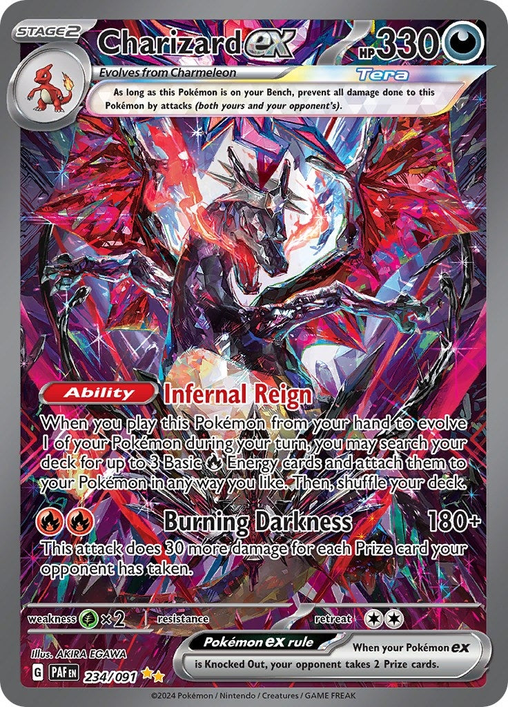 Image for Charizard ex (SV: Paldean Fates) (234/091) - Pokemon