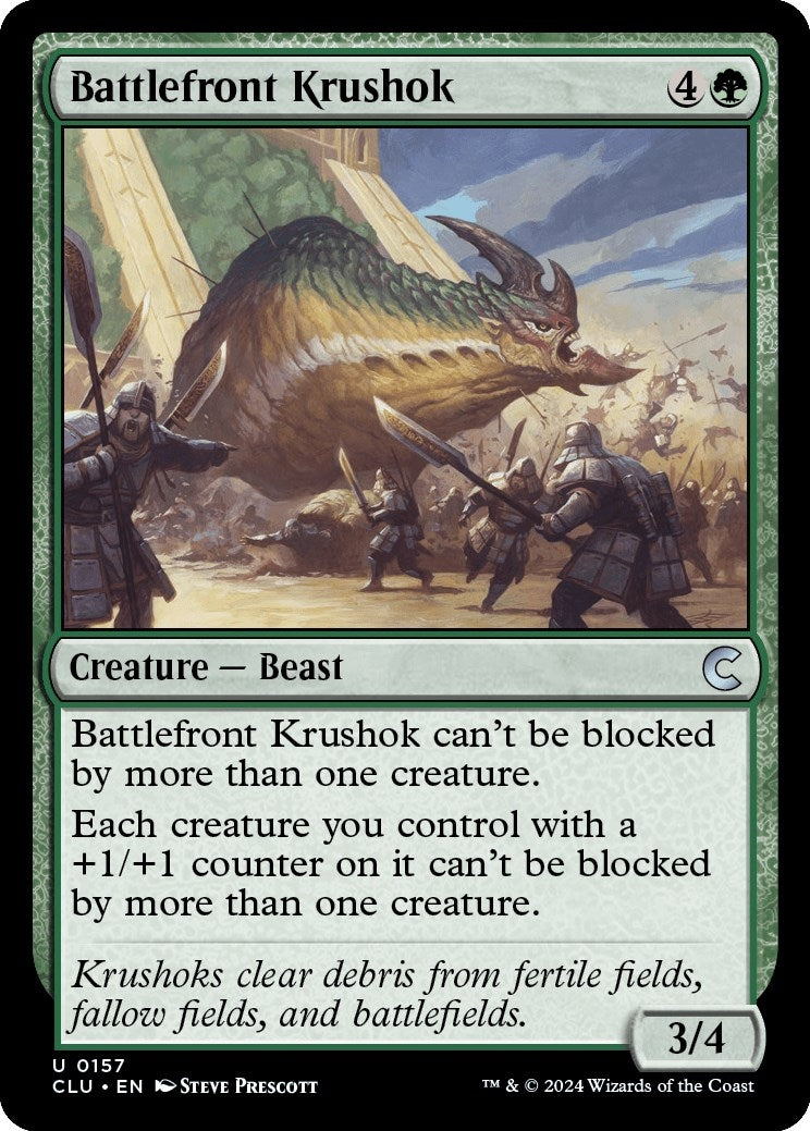 Image for Battlefront Krushok (Ravnica: Clue Edition) (157) - Magic: The Gathering