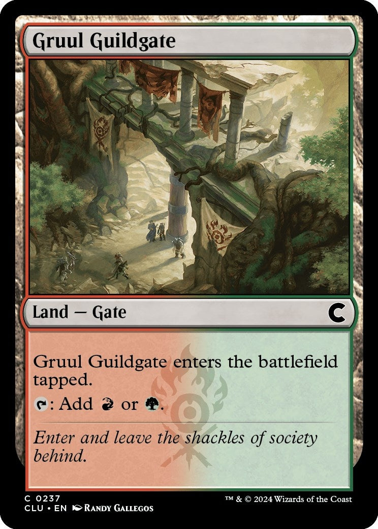 Image for Gruul Guildgate (Ravnica: Clue Edition) (237) - Magic: The Gathering