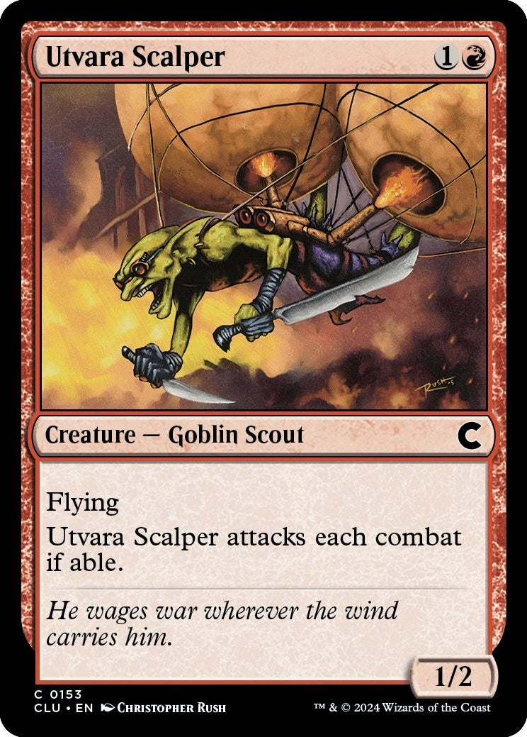 Image for Utvara Scalper (Ravnica: Clue Edition) (153) - Magic: The Gathering