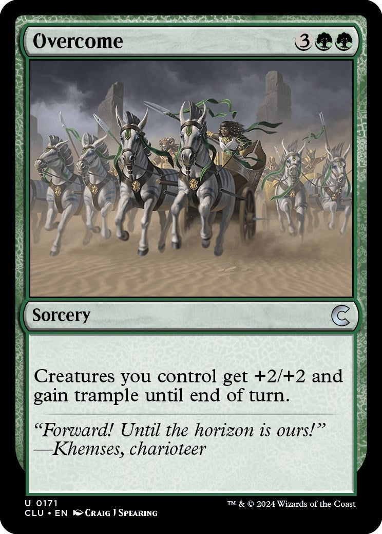 Image for Overcome (Ravnica: Clue Edition) (171) - Magic: The Gathering