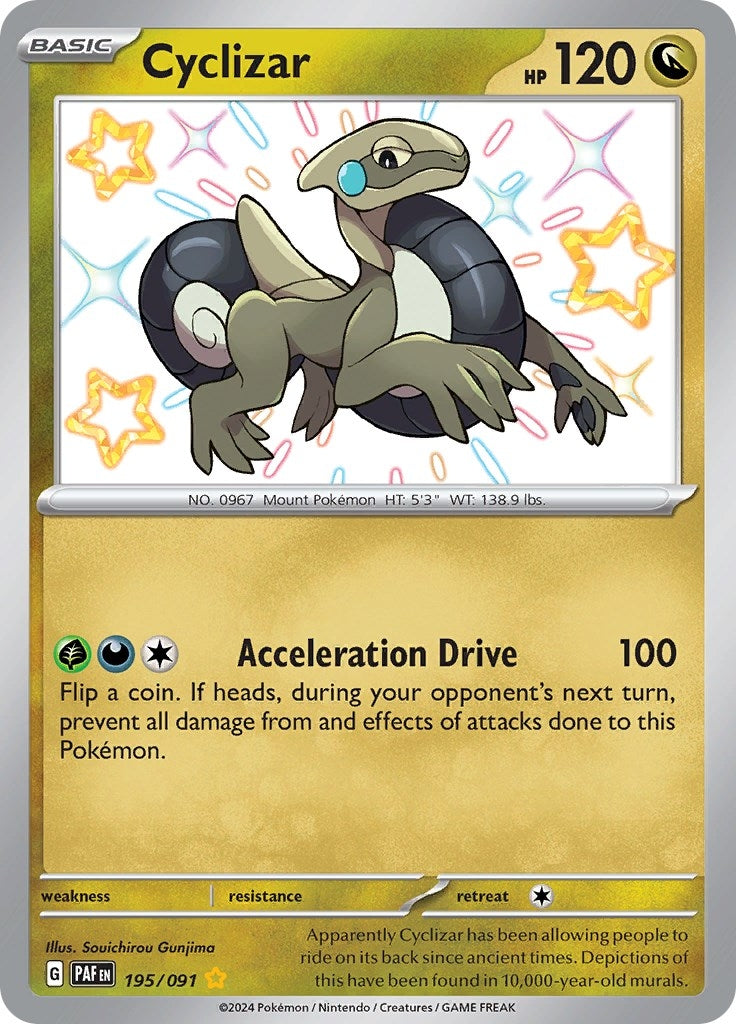 Image for Cyclizar (SV: Paldean Fates) (195/091) - Pokemon