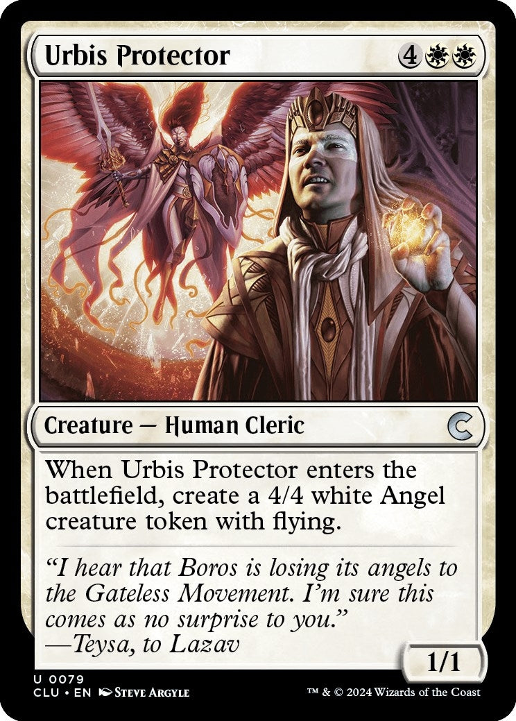 Image for Urbis Protector (Ravnica: Clue Edition) (79) - Magic: The Gathering