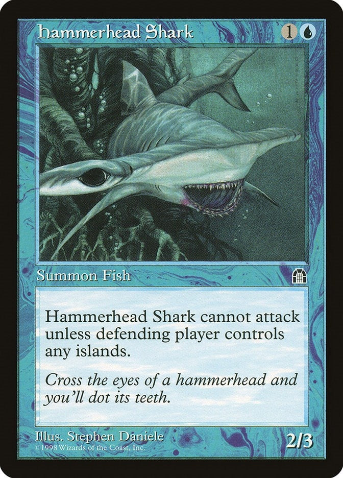 Image for Hammerhead Shark (Stronghold) - Magic: The Gathering