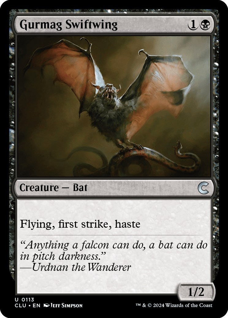 Image for Gurmag Swiftwing (Ravnica: Clue Edition) (113) - Magic: The Gathering