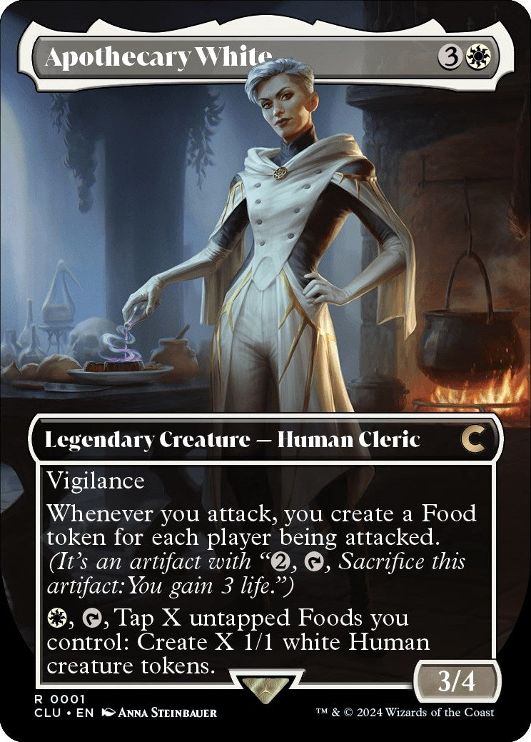 Image for Apothecary White (Borderless) (Ravnica: Clue Edition) (1) - Magic: The Gathering