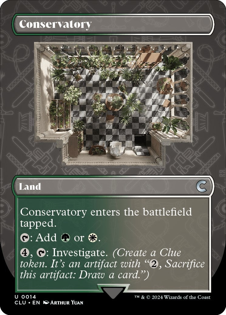 Image for Conservatory (Borderless) (Ravnica: Clue Edition) (14) - Magic: The Gathering