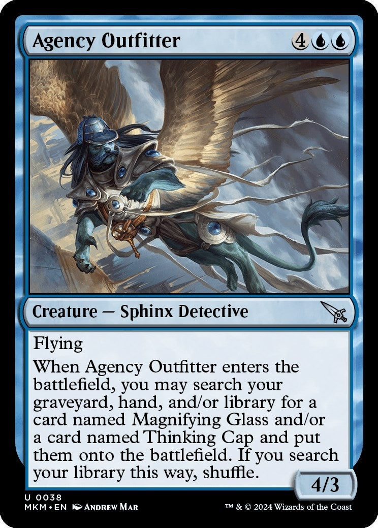 Image for Agency Outfitter (Murders at Karlov Manor) (38) - Magic: The Gathering