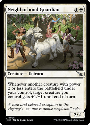 Image for Neighborhood Guardian (Murders at Karlov Manor) (26) - Magic: The Gathering