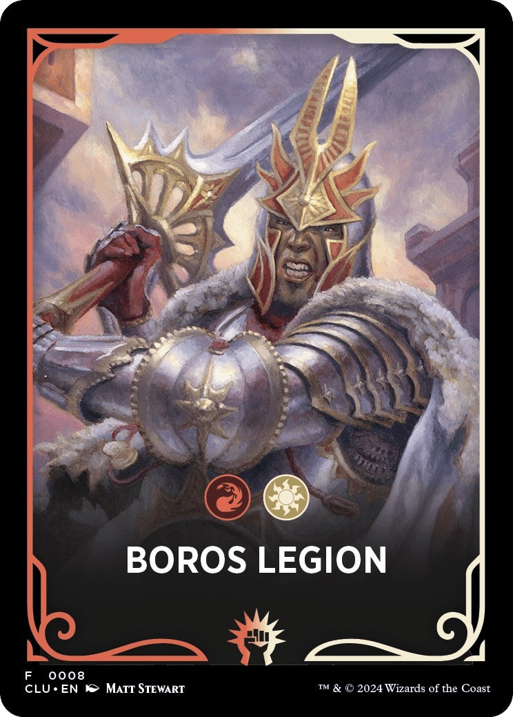 Image for Boros Legion Theme Card (Ravnica: Clue Edition) (8) - Magic: The Gathering