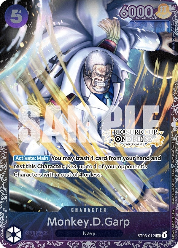 Image for Monkey.D.Garp (Treasure Cup) (One Piece Promotion Cards) (ST06-012) - One Piece Card Game