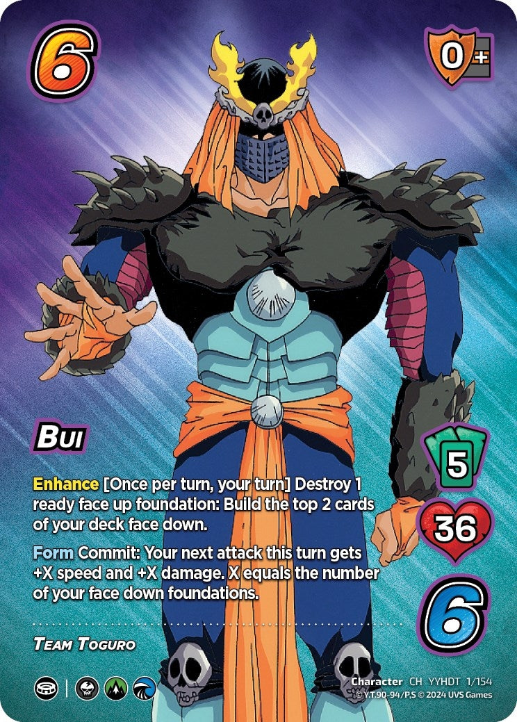 Image for Bui (Yu Yu Hakusho: Dark Tournament) (1/154) - UniVersus