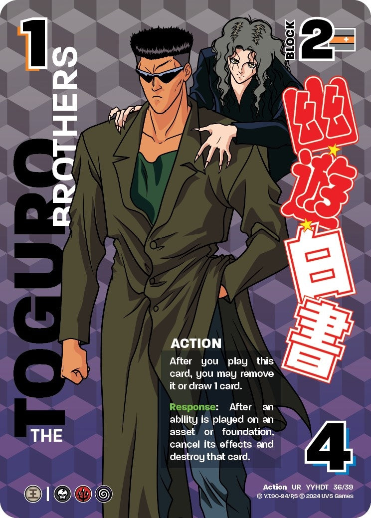 Image for The Toguro Brothers (Time Shifted) (Yu Yu Hakusho: Dark Tournament) (36/39) - UniVersus