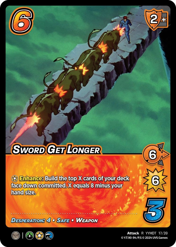 Image for Sword Get Longer (Time Shifted) (Yu Yu Hakusho: Dark Tournament) (17/39) - UniVersus
