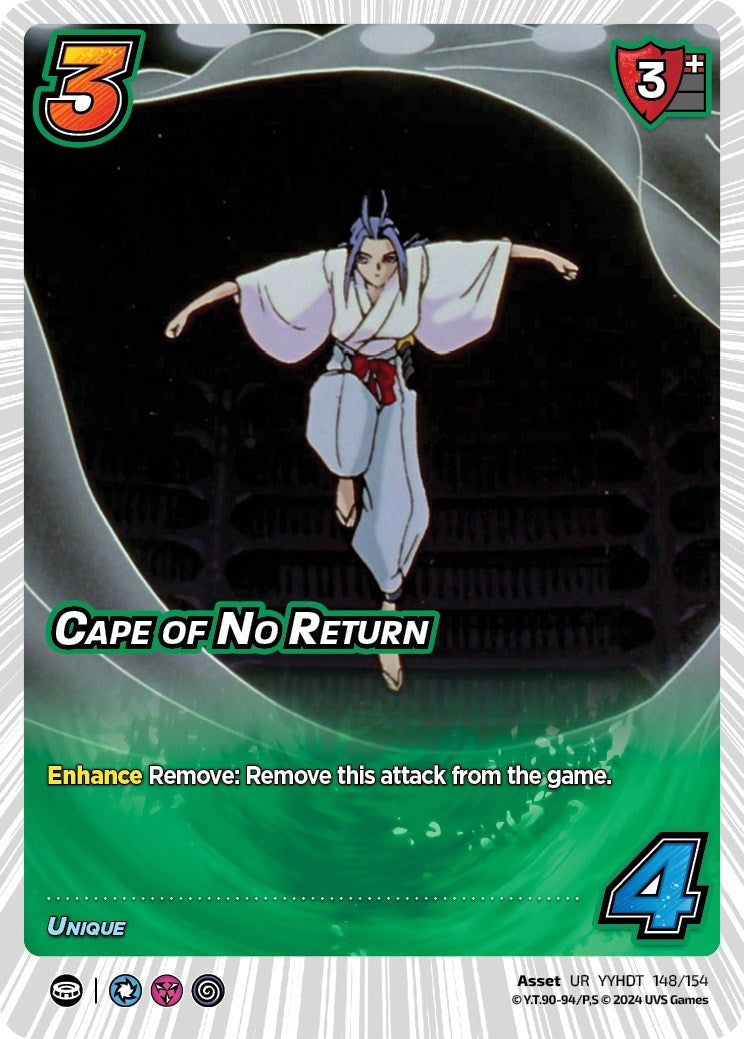 Image for Cape of No Return (Yu Yu Hakusho: Dark Tournament) (148/154) - UniVersus