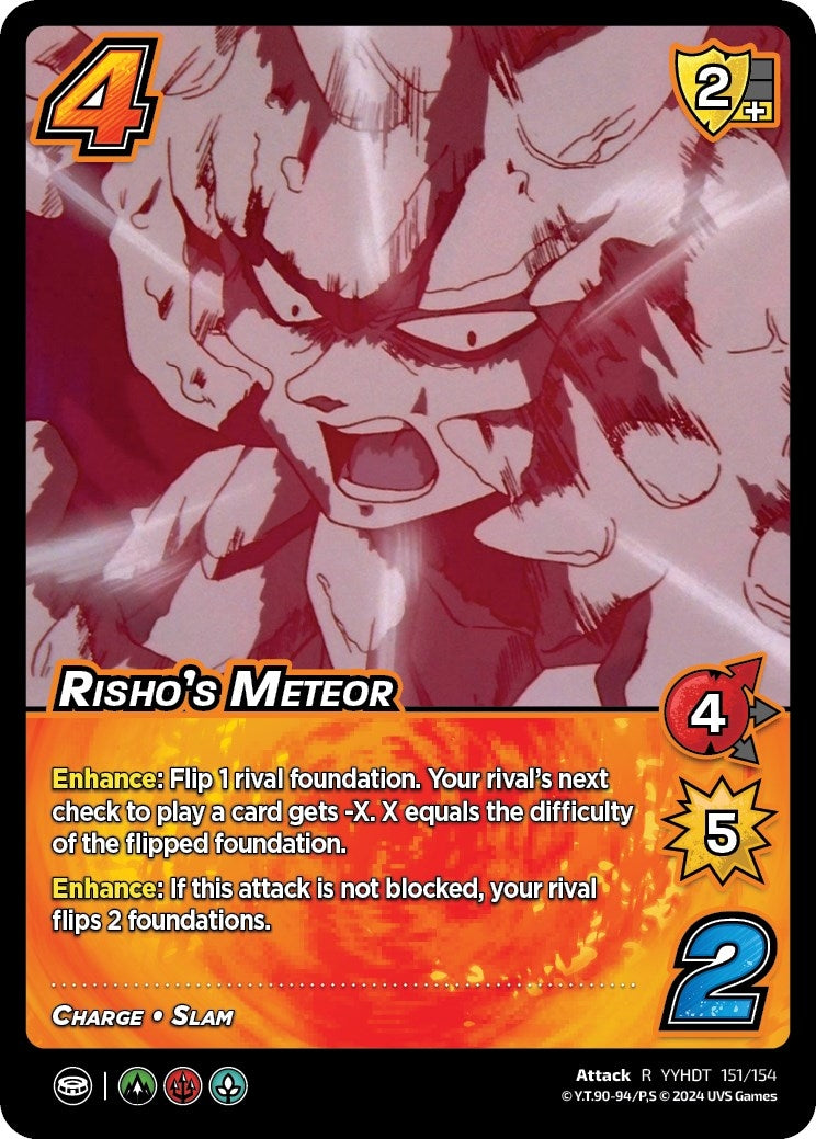 Image for Risho's Meteor (Yu Yu Hakusho: Dark Tournament) (151/154) - UniVersus