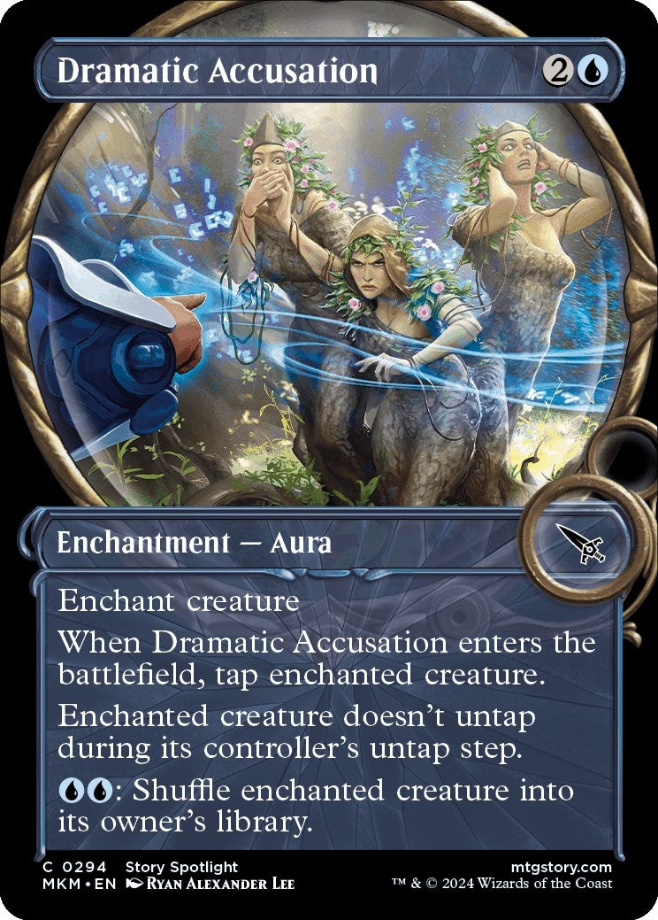 Image for Dramatic Accusation (Showcase) (Murders at Karlov Manor) (294) - Magic: The Gathering