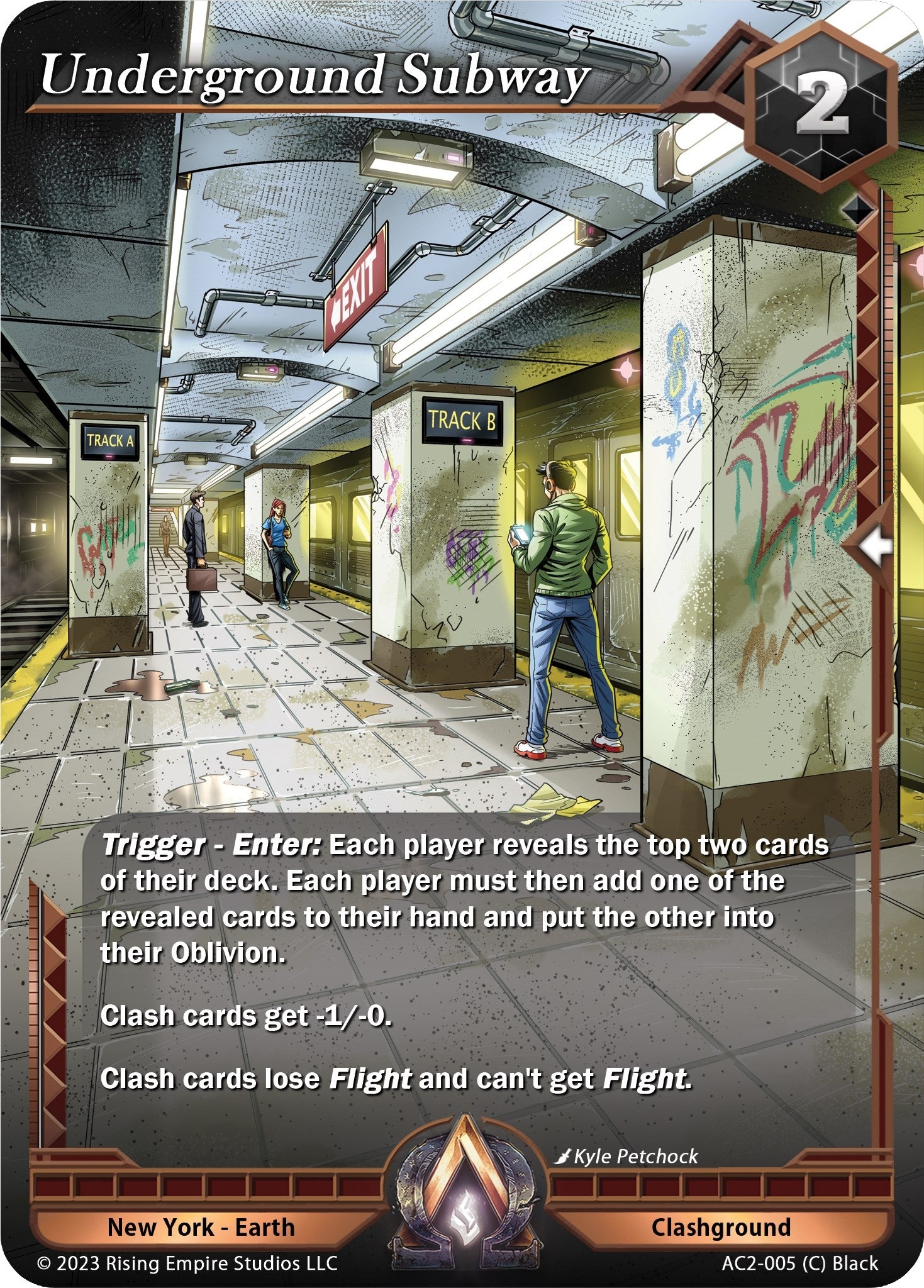 Image for Underground Subway (Clashgrounds) (AC2-005) - Alpha Clash