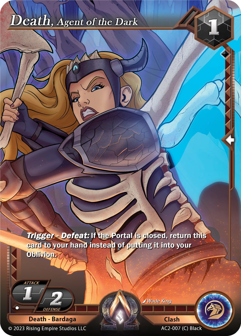 Image for Death, Agent of the Dark (Clashgrounds) (AC2-007) - Alpha Clash