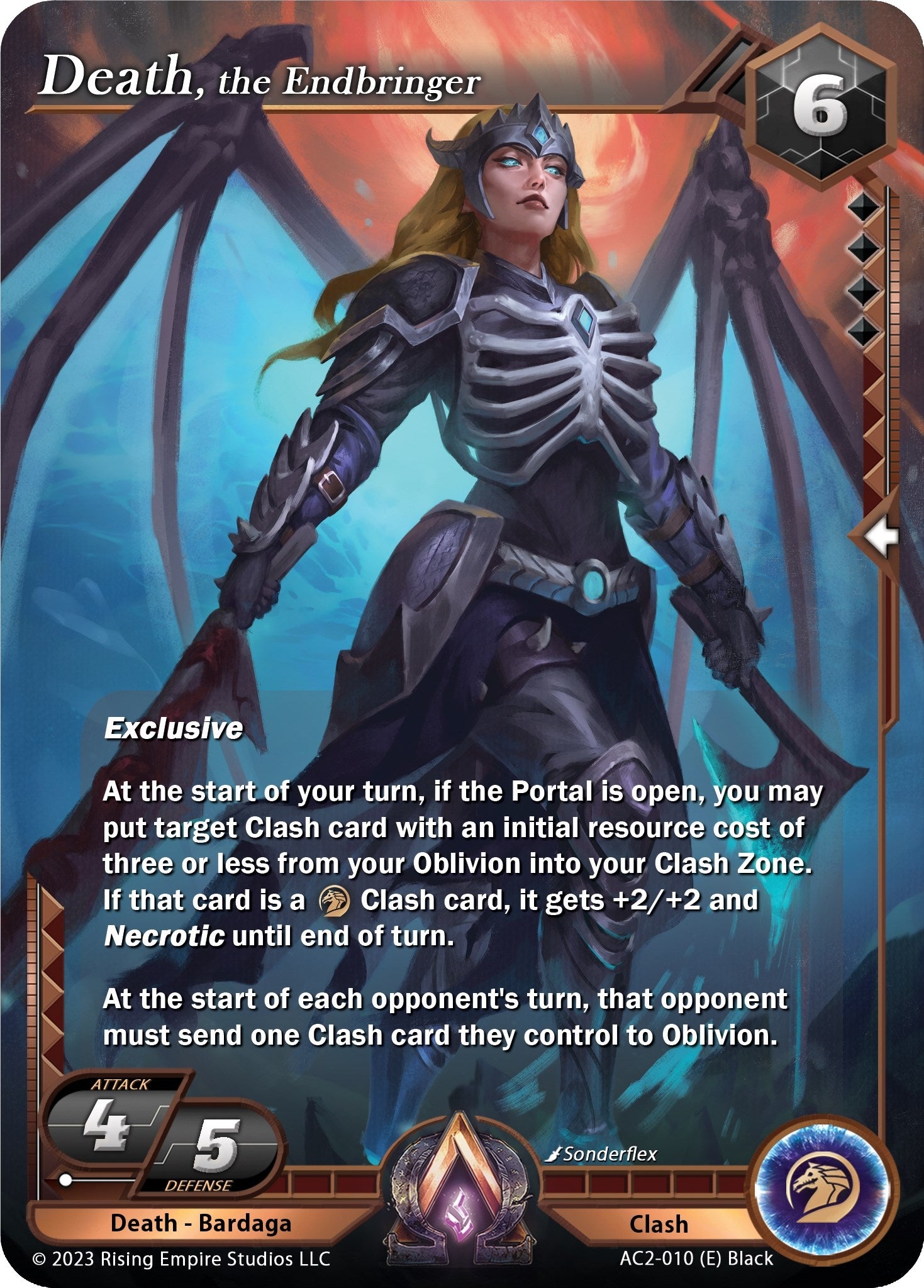 Image for Death, the Endbringer (Clashgrounds) (AC2-010) - Alpha Clash