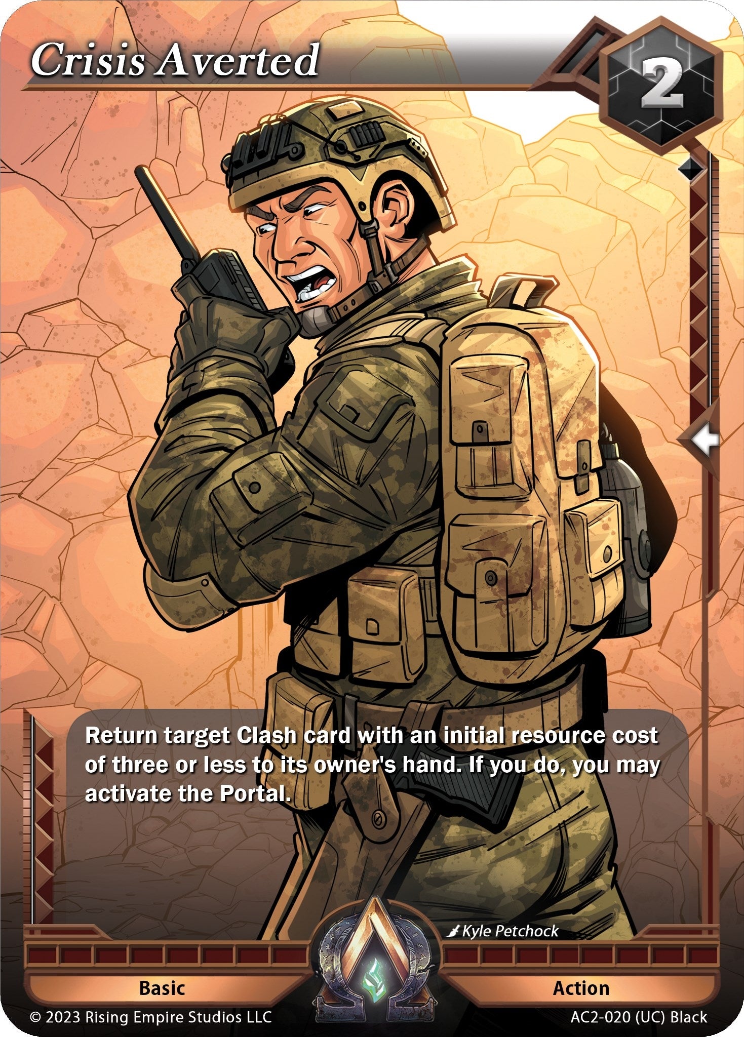 Image for Crisis Averted (Clashgrounds) (AC2-020) - Alpha Clash