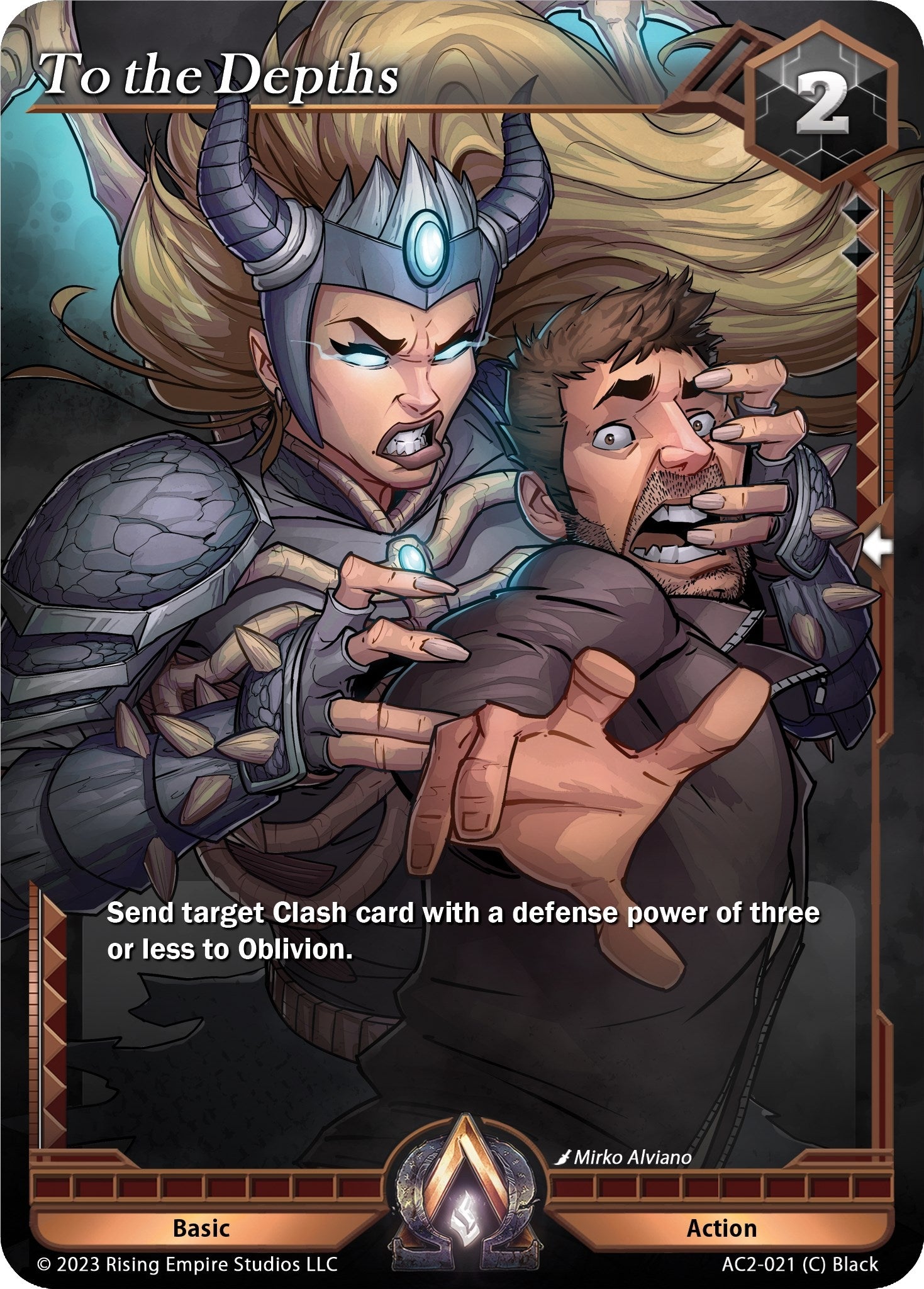 Image for To the Depths (Clashgrounds) (AC2-021) - Alpha Clash