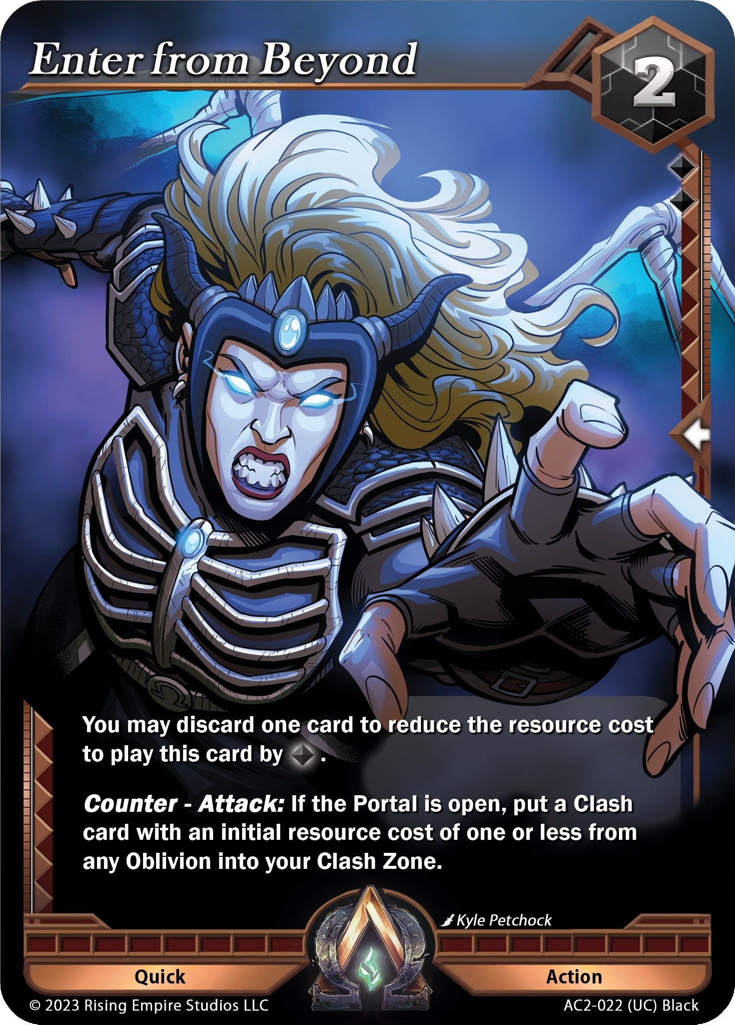 Image for Enter from Beyond (Clashgrounds) (AC2-022) - Alpha Clash