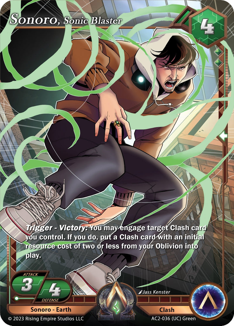 Image for Sonoro, Sonic Blaster (Clashgrounds) (AC2-036) - Alpha Clash