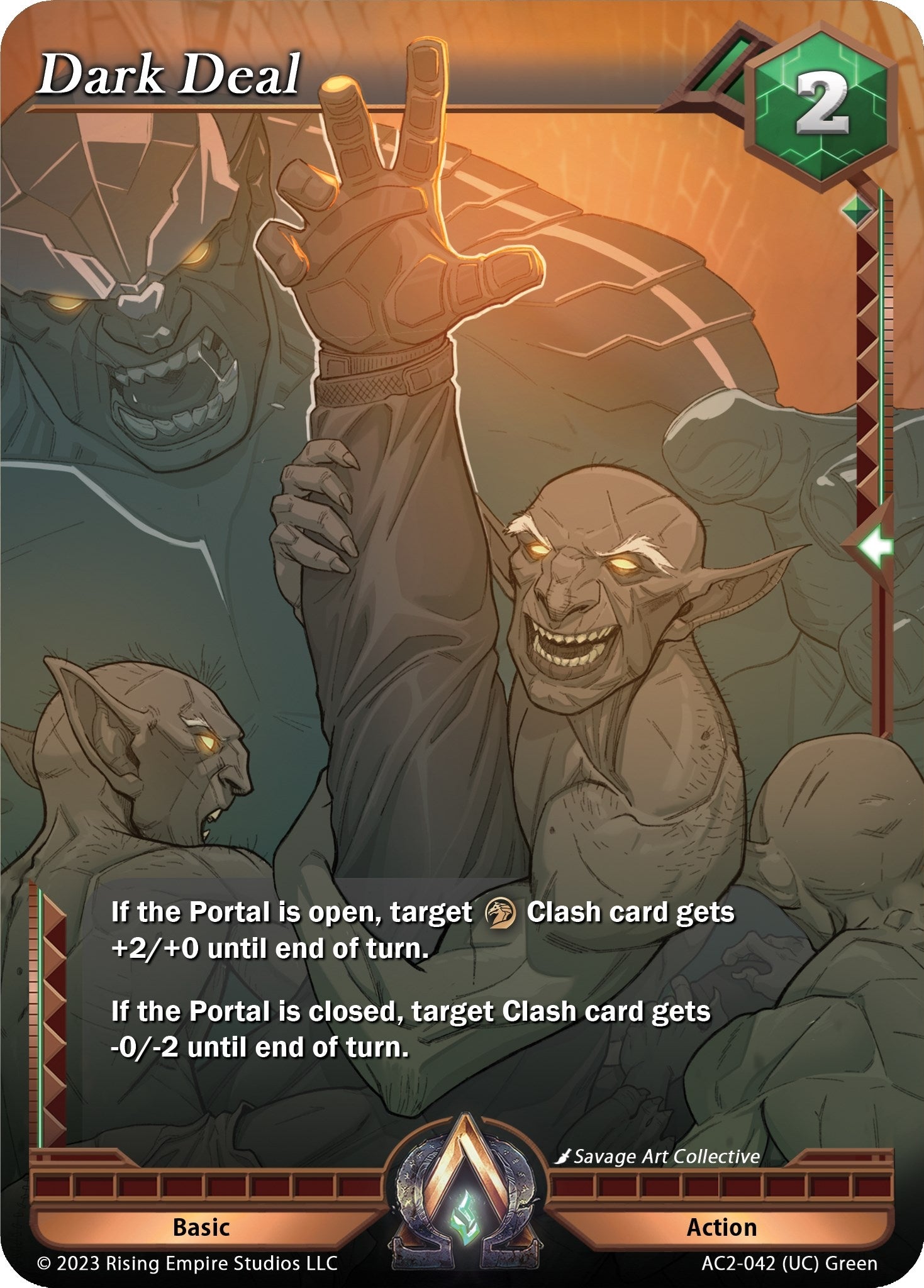 Image for Dark Deal (Clashgrounds) (AC2-042) - Alpha Clash