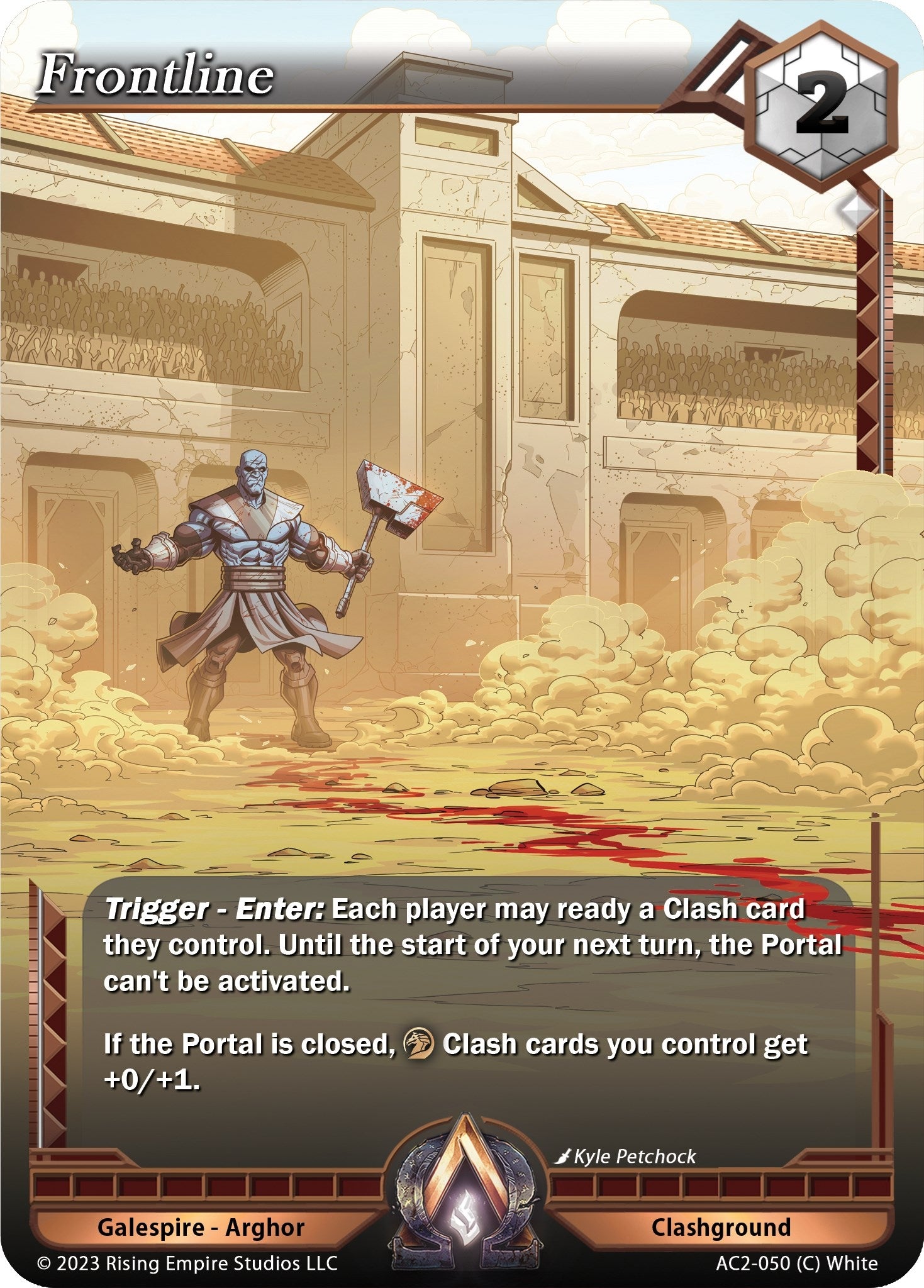 Image for Frontline (Clashgrounds) (AC2-050) - Alpha Clash